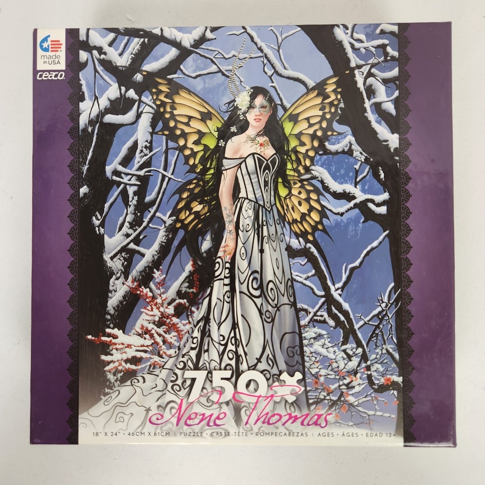 NIB Ceaco Nene Thomas Jigsaw Puzzle 750 Pc "Heart of Ice"‎  18"x24"